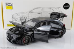 mercedes a45 s cosmos black diecast model nzg white 12