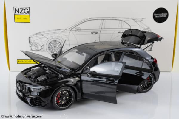 mercedes a45 s cosmos black diecast model nzg white 12