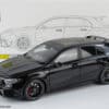 NZG - 1:18 Mercedes-AMG A45 S 4Matic + Cosmos Black - Diecast Model