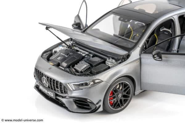 mercedes a45 s matt grey diecast model nzg white 03