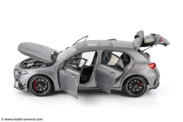 mercedes a45 s matt grey diecast model nzg white 09