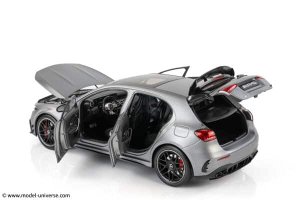 mercedes a45 s matt grey diecast model nzg white 10