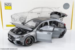 mercedes a45 s matt grey diecast model nzg white 12