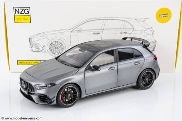 mercedes a45 s matt grey diecast model nzg white 13