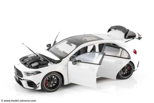 mercedes a45 s white diecast model nzg white 08
