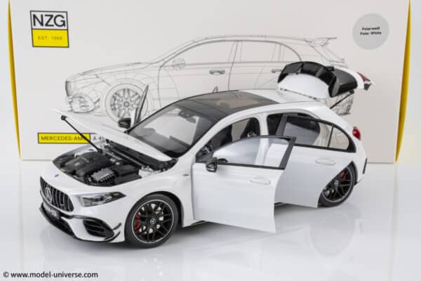 mercedes a45 s white diecast model nzg white 13