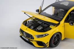 mercedes a45 s yellow diecast model nzg white 03