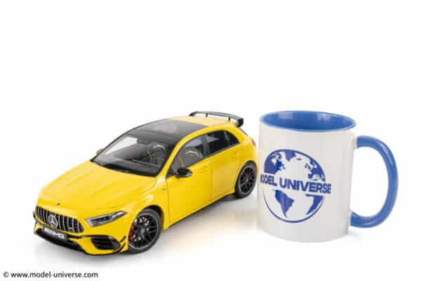mercedes a45 s yellow diecast model nzg white 05