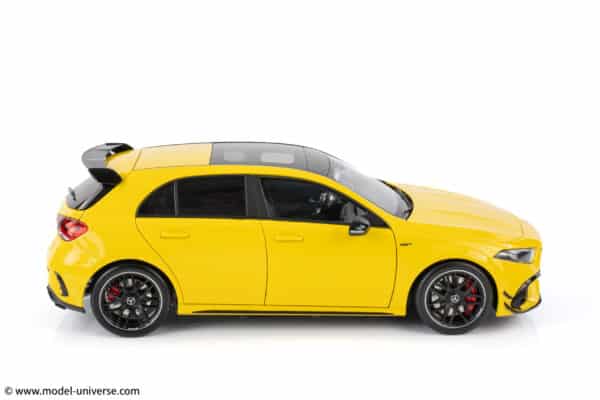 mercedes a45 s yellow diecast model nzg white 06