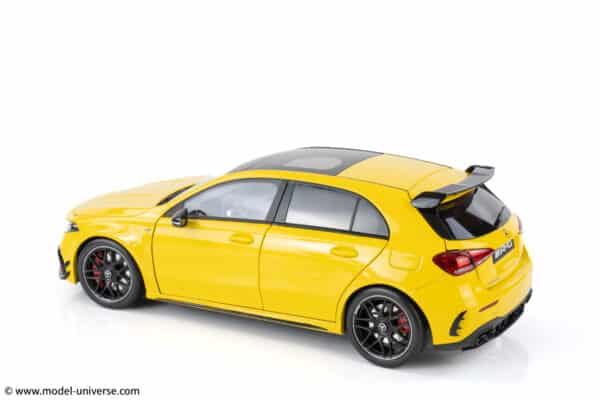 mercedes a45 s yellow diecast model nzg white 07