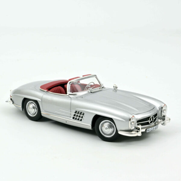 норев - 1:18 mercedes-benz 300 sl roadster 1957 серебристый