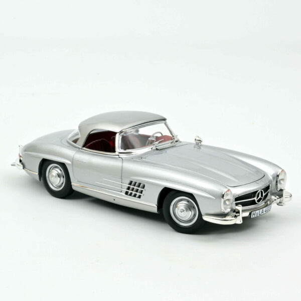 норев - 1:18 mercedes-benz 300 sl roadster 1957 серебристый