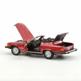 norev - 1:18 mercedes-benz 450 sl us-version 1979 red