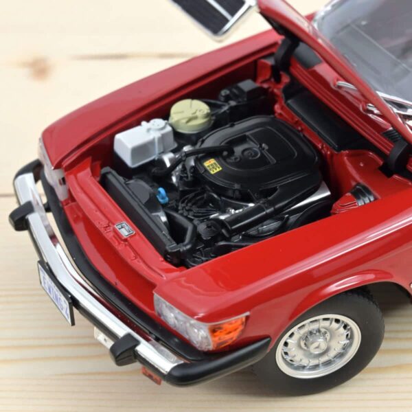 norev - 1:18 mercedes-benz 450 sl us-version 1979 red