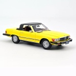 Norev - 1:18 Mercedes-Benz 450 SL (US Version) Yellow (1979)