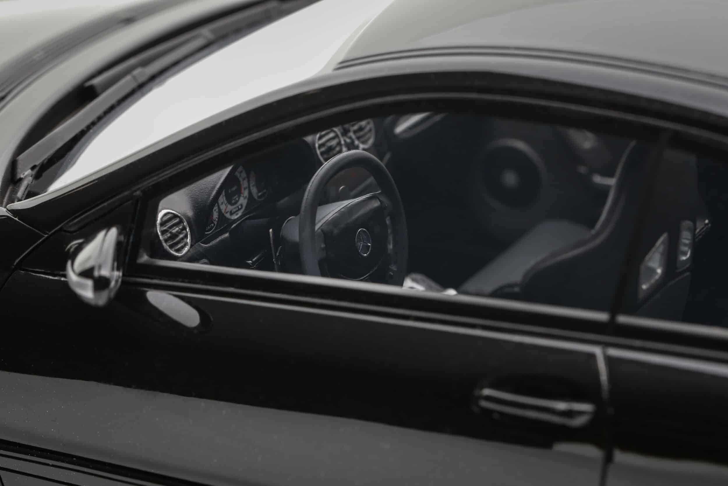 Pre-Order the Otto Mobile 1:18 Mercedes-Benz CLK DTM AMG 2004 Coupe in Black Metallic