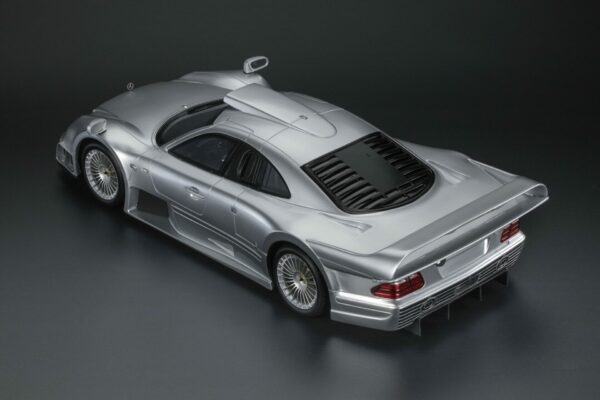 top marques - 1:12 mercedes benz clk gtr silver