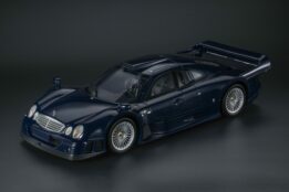 top marques - 1:12 mercedes benz clk gtr (strassenversion) dark blue metallic