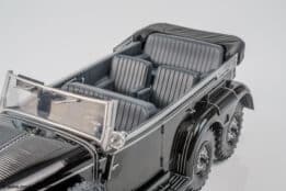 MCG - 1:18 Mercedes-Benz G4 (W31) Six-Wheeler Cabriolet Black 1938 - Diecast Model