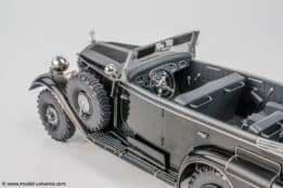 MCG - 1:18 Mercedes-Benz G4 (W31) Six-Wheeler Cabriolet Black 1938 - Diecast Model