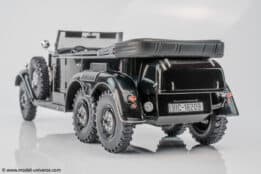 MCG - 1:18 Mercedes-Benz G4 (W31) Six-Wheeler Cabriolet Black 1938 - Diecast Model