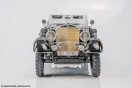 MCG - 1:18 Mercedes-Benz G4 (W31) Six-Wheeler Cabriolet Black 1938 - Diecast Model