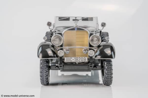 MCG - 1:18 Mercedes-Benz G4 (W31) Six-Wheeler Cabriolet Black 1938 - Diecast Model