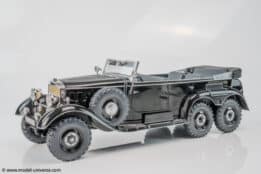 MCG - 1:18 Mercedes-Benz G4 (W31) Six-Wheeler Cabriolet Black 1938 - Diecast Model