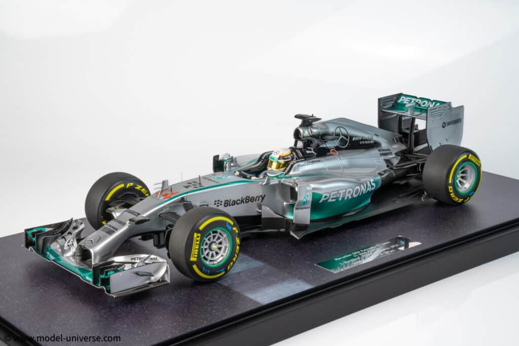 Latest arrivals at model-universe.com - 30 June 2025 - including the stunning Koenigsegg Agera, Koenigsegg Jesko and Aston Martin Valkyrie by Fronti-art in 1:8 scale, Lewis Hamilton's World Championship winning F1 Mercedes 2014 in 1:12 scale by Minichamps, and much more ...