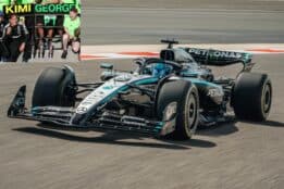 mercedes w16 canadian gp Russell winner