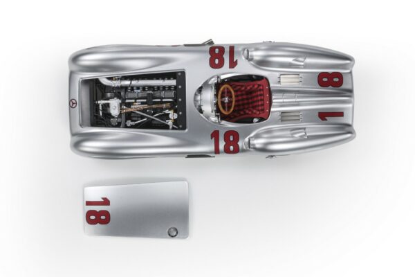 GP Replicas GP128A Mercedes W196R Streamliner 1955 Fangio Italian GP Diecast Model