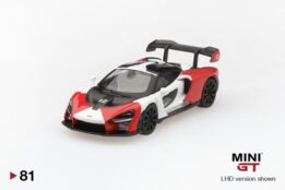 MGT00081-L - 1/64 MCLAREN SENNA ORANGE/WHITE (LHD)