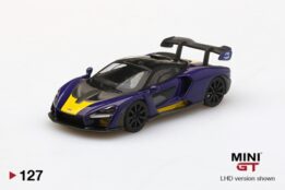 MGT00127-L - 1/64 MCLAREN SENNA PURPLE/YELLOW (LHD)