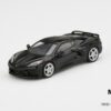 MGT00153-L - 1/64 CHEVROLET CORVETTE STINGRAY 2020 BLACK W/ MIDNIGHT GRAY STRIPE (LHD)