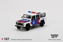MGT00157-R - 1/64 LAND ROVER DEFENDER 110 KORLANTAS (INDONESIA NATIONAL TRAFFIC POLICE) (RHD) EMS EXCLUSIVE