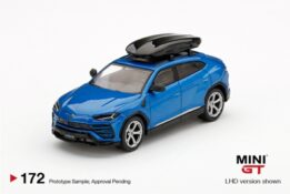 MGT00172-L - 1/64 LAMBORGHINI URUSBLU ELEOS W/ ROOF BOX (LHD)