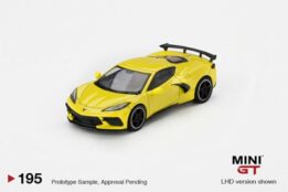 MGT00195-L - 1/64 CHEVROLET CORVETTE STINGRAY 2020 ACCELERATE YELLOW (LHD)