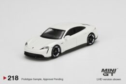 MGT00218-L - 1/64 PORSCHE TAYCAN TURBO S WHITE (LHD)