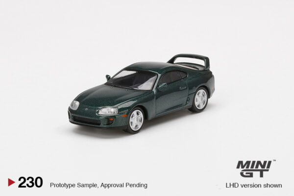 MGT00230-L - 1/64 TOYOTA SUPRA DARK GREEN PEARL METALLIC (LHD)