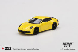 MGT00252-L - 1/64 PORSCHE 911 (992) CARRERA 4S RACING YELLOW (LHD)