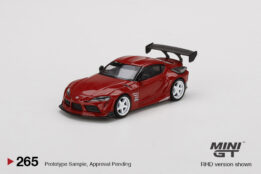 MGT00265-L - 1/64 HKS TOYOTA GR SUPRA RENAISSANCE RED (LHD)
