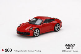 MGT00283-R - 1/64 PORSCHE 911 (992) CARRERA S GUARDS RED (RHD)