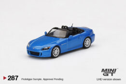 MGT00287-L - 1/64 HONDA S2000 (AP2) LAGUNA BLUE PEARL (LHD)