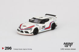 MGT00296-R - 1/64 LB WORKS TOYOTA GR SUPRA MARTINI RACING (RHD)