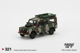 MGT00321-R - 1/64 LAND ROVER DEFENDER 110 MALAYSIAN ARMY HARIMAU BELANG (RHD) MALAYSIA EXCLUSIVE