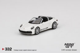 MGT00332-R - 1/64 PORSCHE 911 TARGA 4S WHITE (RHD)