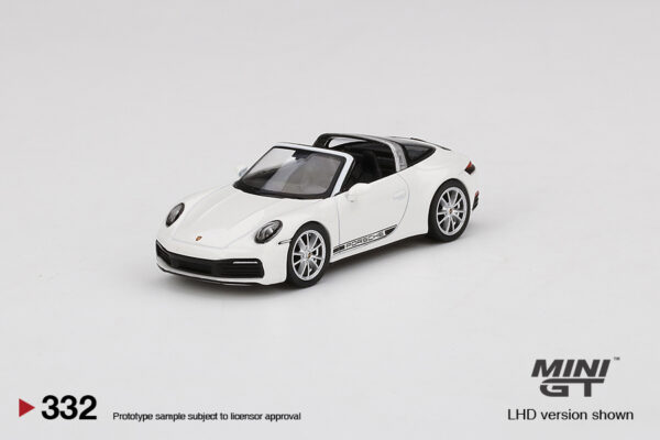 MGT00332-R - 1/64 PORSCHE 911 TARGA 4S WHITE (RHD)