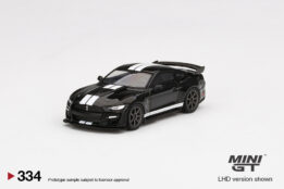 MGT00334-R - 1/64 FORD MUSTANG SHELBY GT500 SHADOW BLACK (RHD)