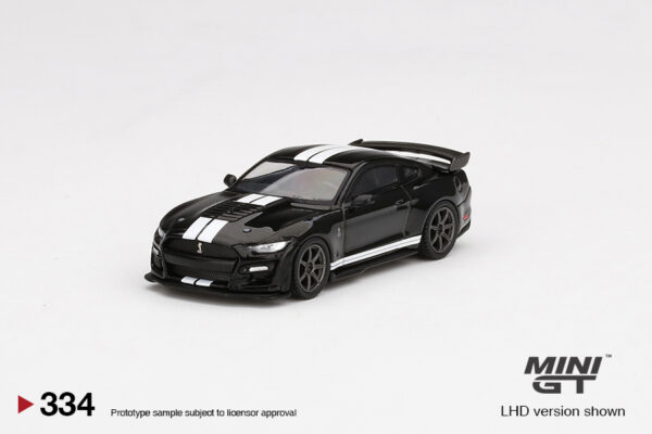 MGT00334-R - 1/64 FORD MUSTANG SHELBY GT500 SHADOW BLACK (RHD)