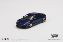 MGT00339-L - 1/64 PORSCHE TAYCAN TURBO S GENTIAN BLUE METALLIC (LHD)